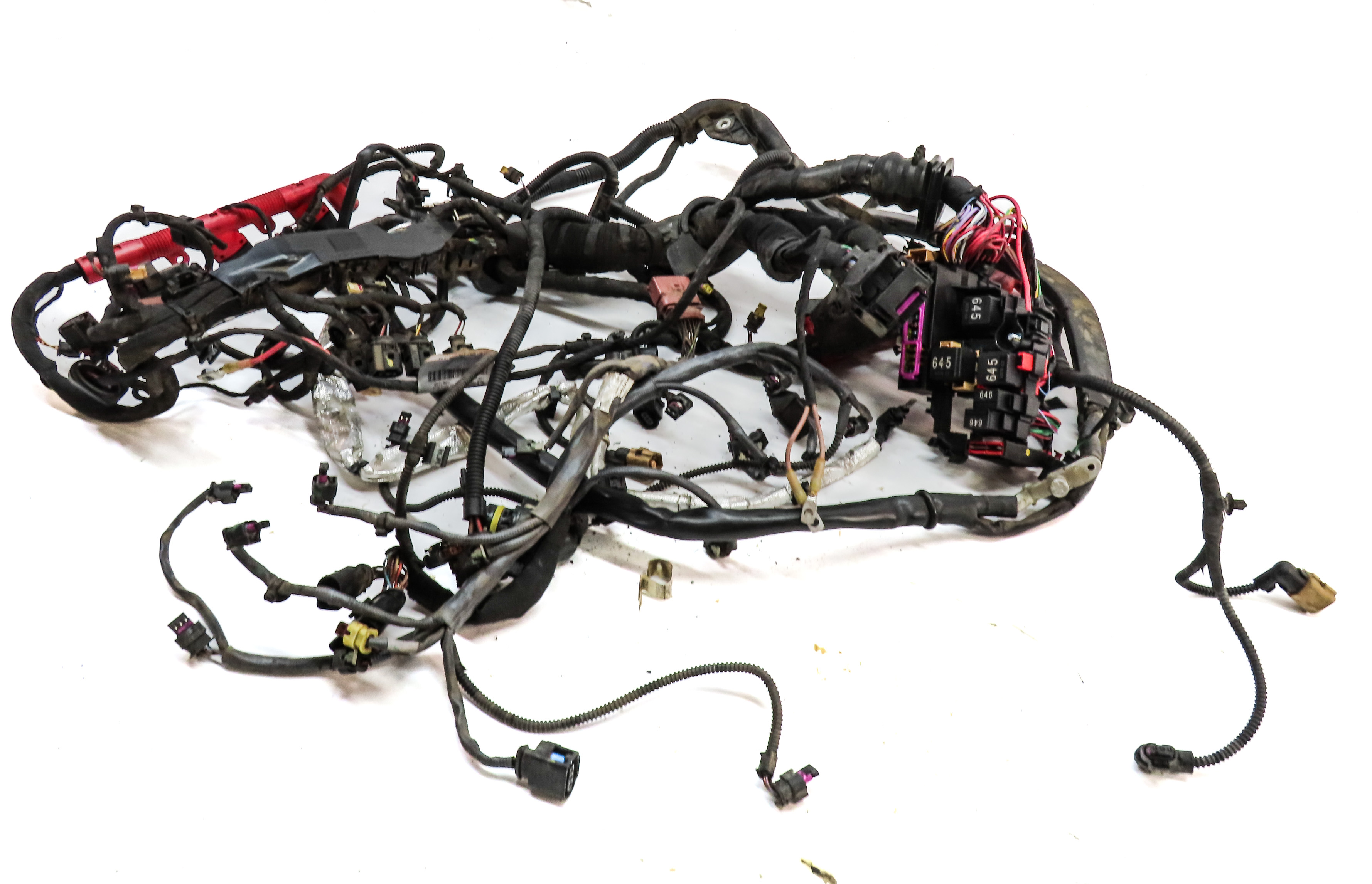 2016 AUDI A6 (C7) 3.0L SUPER (CREC) ENGINE MOTOR WIRE WIRING HARNESS LOOM — exact item pictured